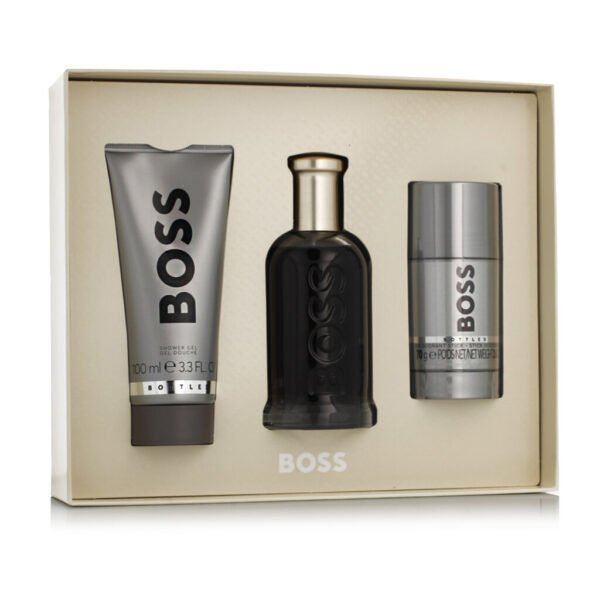 HUGO BOSS BOTTLED EDP COFFRET 100 ML + 100 ML + STICK