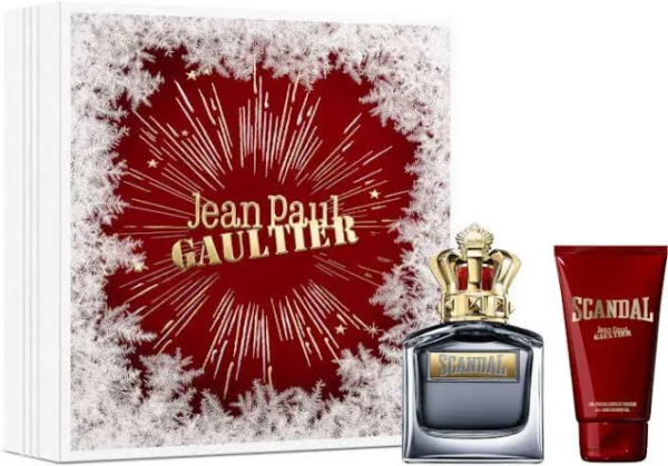 JEAN PAUL GAULTIER SCANDAL HOMME EDT COFFRET 100 ML + 75 ML