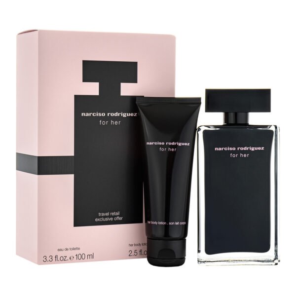 NARCISO RODRIGUEZ FOR HER EDT COFFRET 100 ML + 75 ML