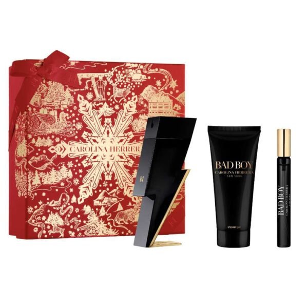CAROLINA HERRERA BAD BOY EDT COFFRET 100 ML + 100 ML + 10 ML