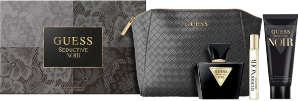 Coffret guess seductive noir 3PCS