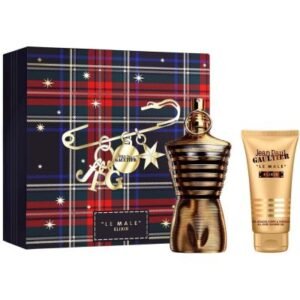 COFFRET LE MALE ELIXIR PARFUM 125 ML + 75 ML