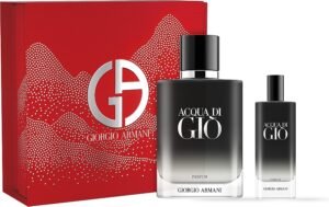 COFFRET ACQUA DI GIO PARFUM 100 ML + 15 ML