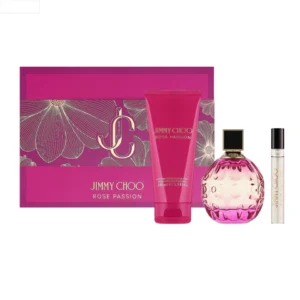 COFFRET JIMMY CHOO ROSE PASSION EDP 100+100+7.5 ML