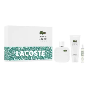 COFFRET LACOSTE BLANC L.12.12 100 + 100 + 7.5